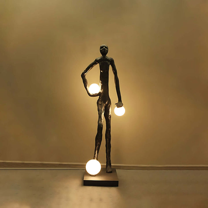 Myvola Sculptural Floor Lamp – Nordic Light Luxury Art Sculpture