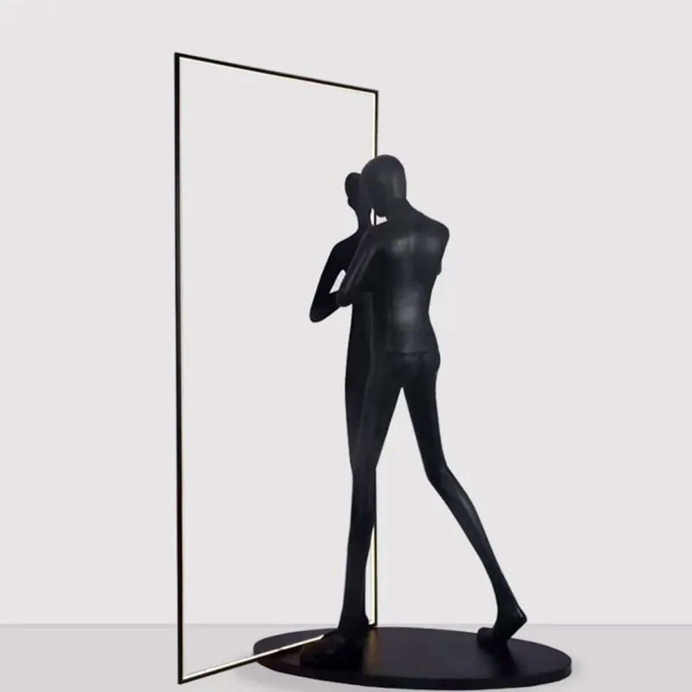 Nayru Sculpture Floor Lamp – Art Deco Sculptural Light
