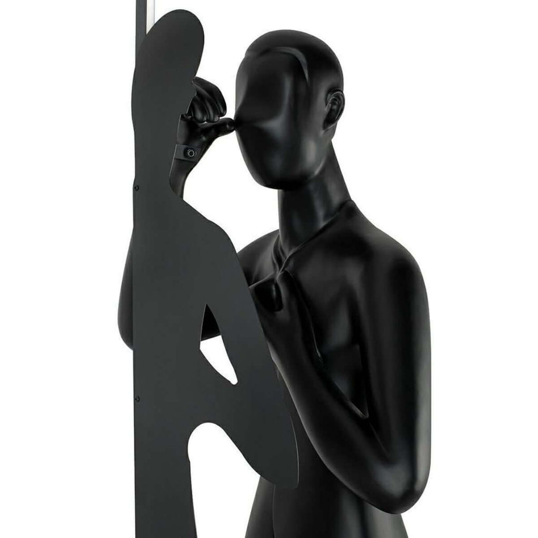Nayru Sculpture Floor Lamp – Art Deco Sculptural Light