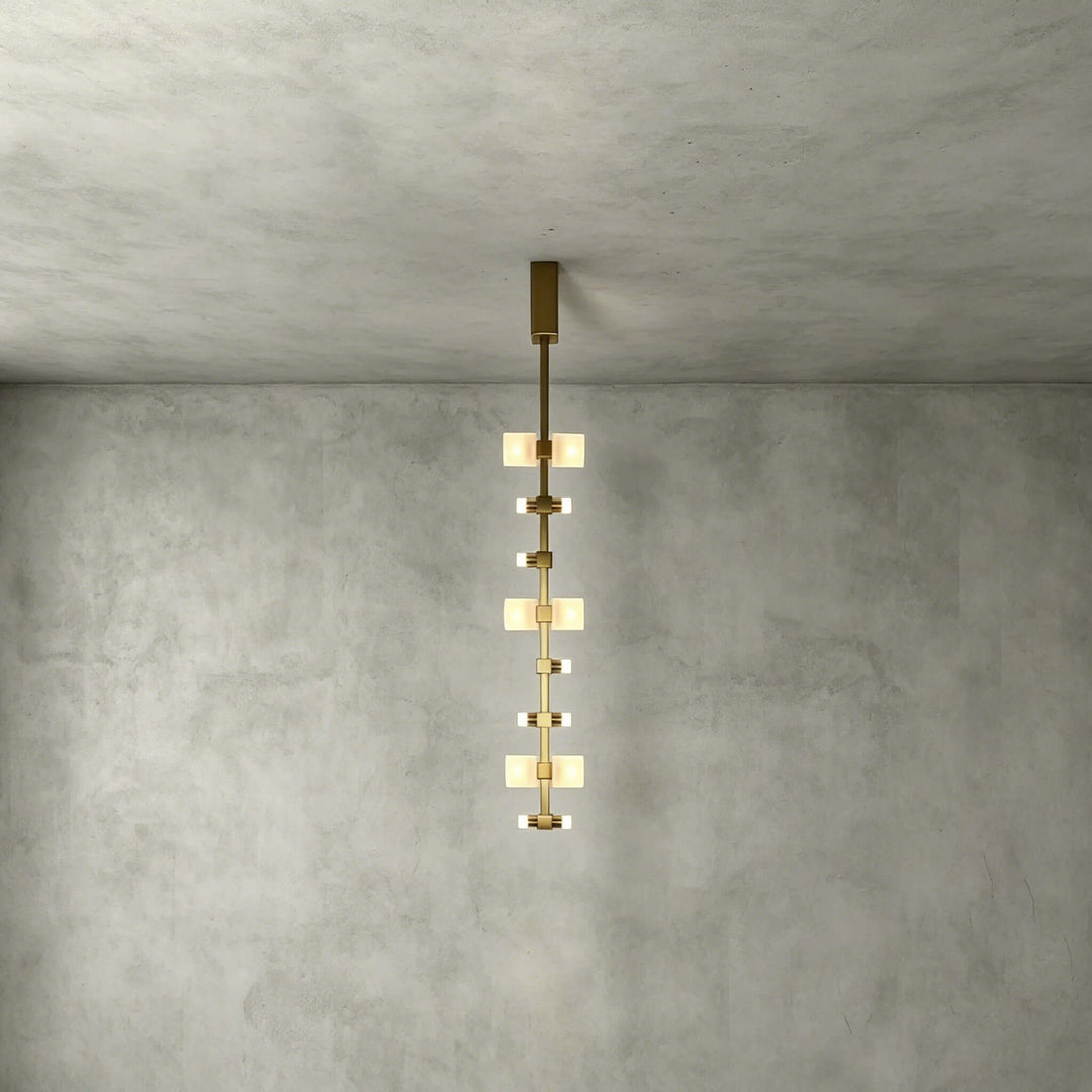 Nerelle Chandelier - Modern Vertical Stairwell Decorative Light | Vinlighting