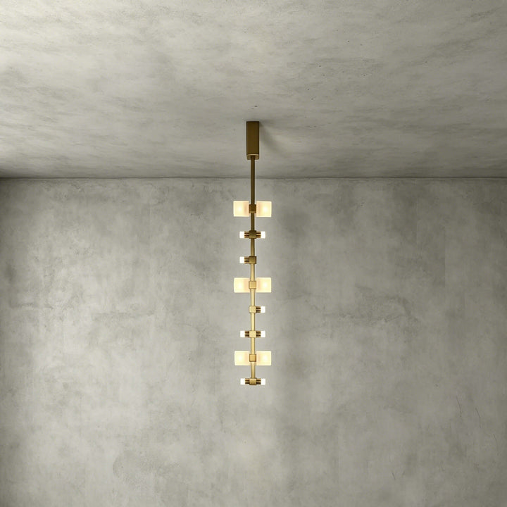 Nerelle Chandelier - Modern Vertical Stairwell Decorative Light | Vinlighting