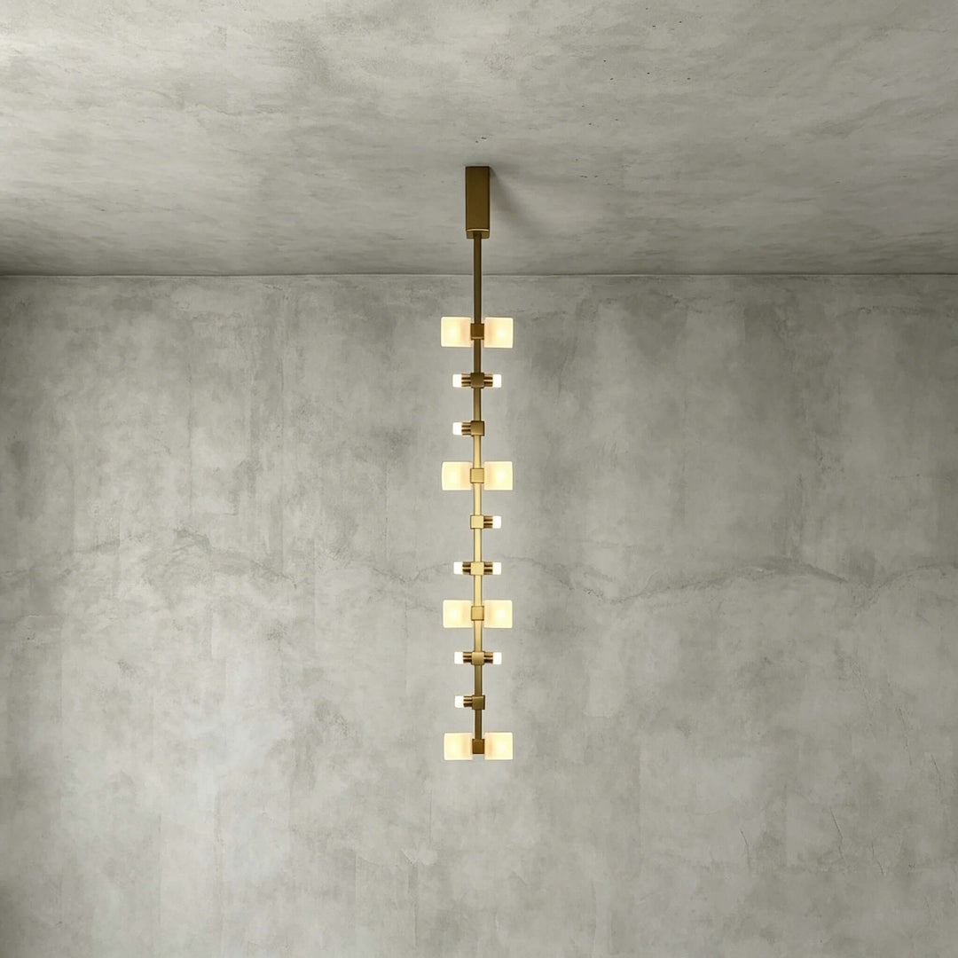 Nerelle Chandelier - Modern Vertical Stairwell Decorative Light | Vinlighting