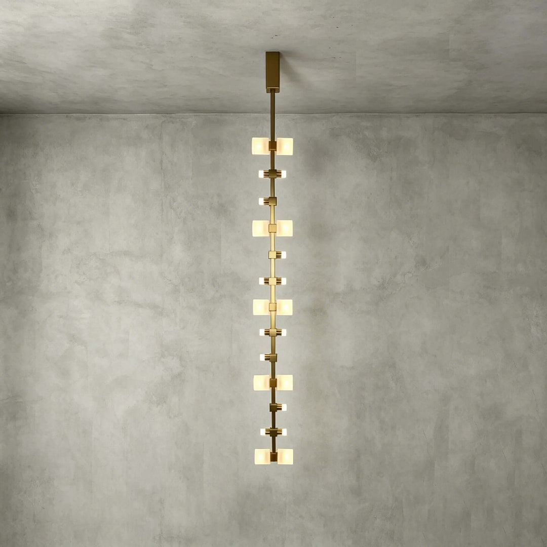 Nerelle Chandelier - Modern Vertical Stairwell Decorative Light | Vinlighting