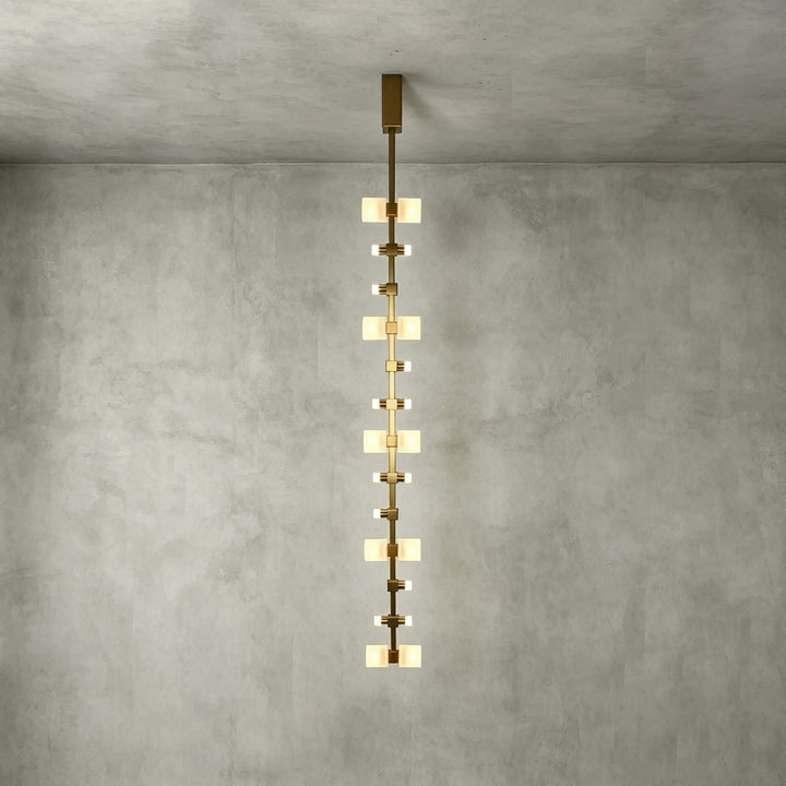 Nerelle Chandelier - Modern Vertical Stairwell Decorative Light | Vinlighting