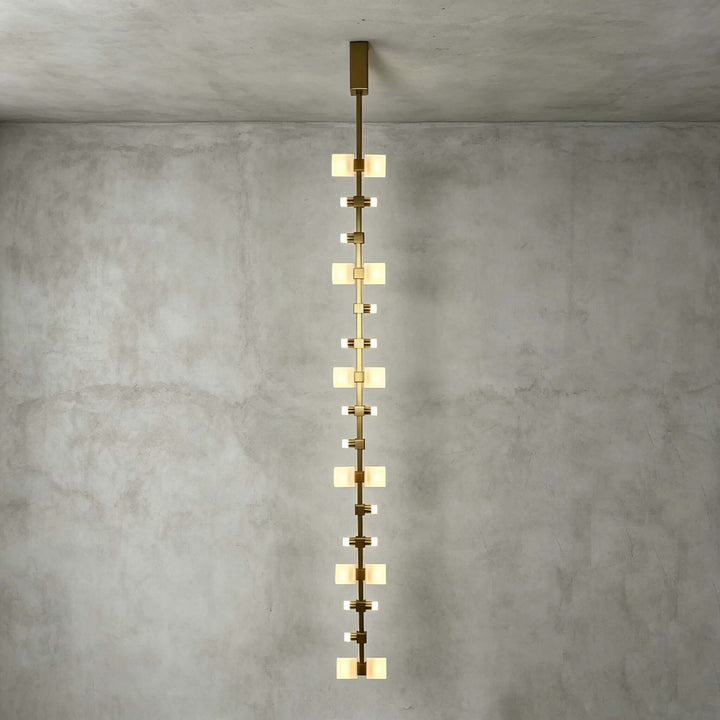 Nerelle Chandelier - Modern Vertical Stairwell Decorative Light | Vinlighting