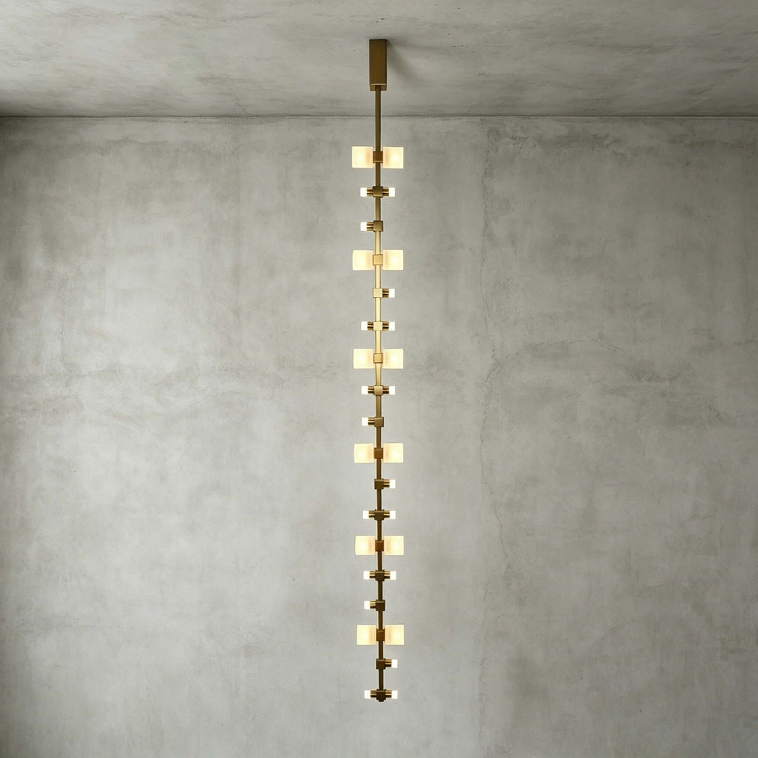 Nerelle Chandelier - Modern Vertical Stairwell Decorative Light | Vinlighting