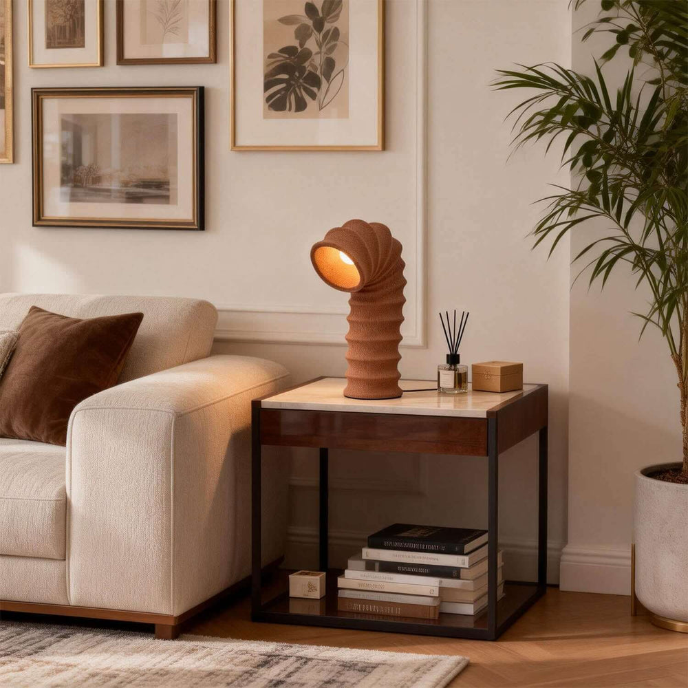 Nivaro Table Lamp – Simple Creative Resin Table Lamp