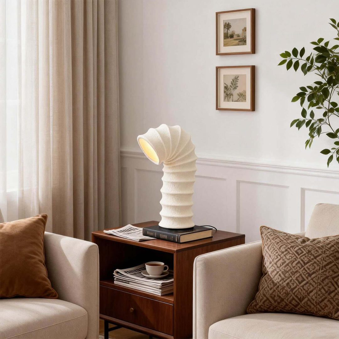 Nivaro Table Lamp – Simple Creative Resin Table Lamp