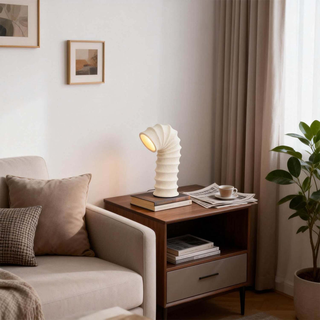 Nivaro Table Lamp – Simple Creative Resin Table Lamp