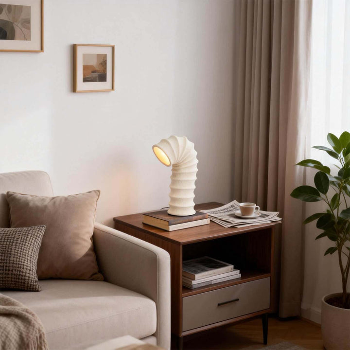 Nivaro Table Lamp – Simple Creative Resin Table Lamp