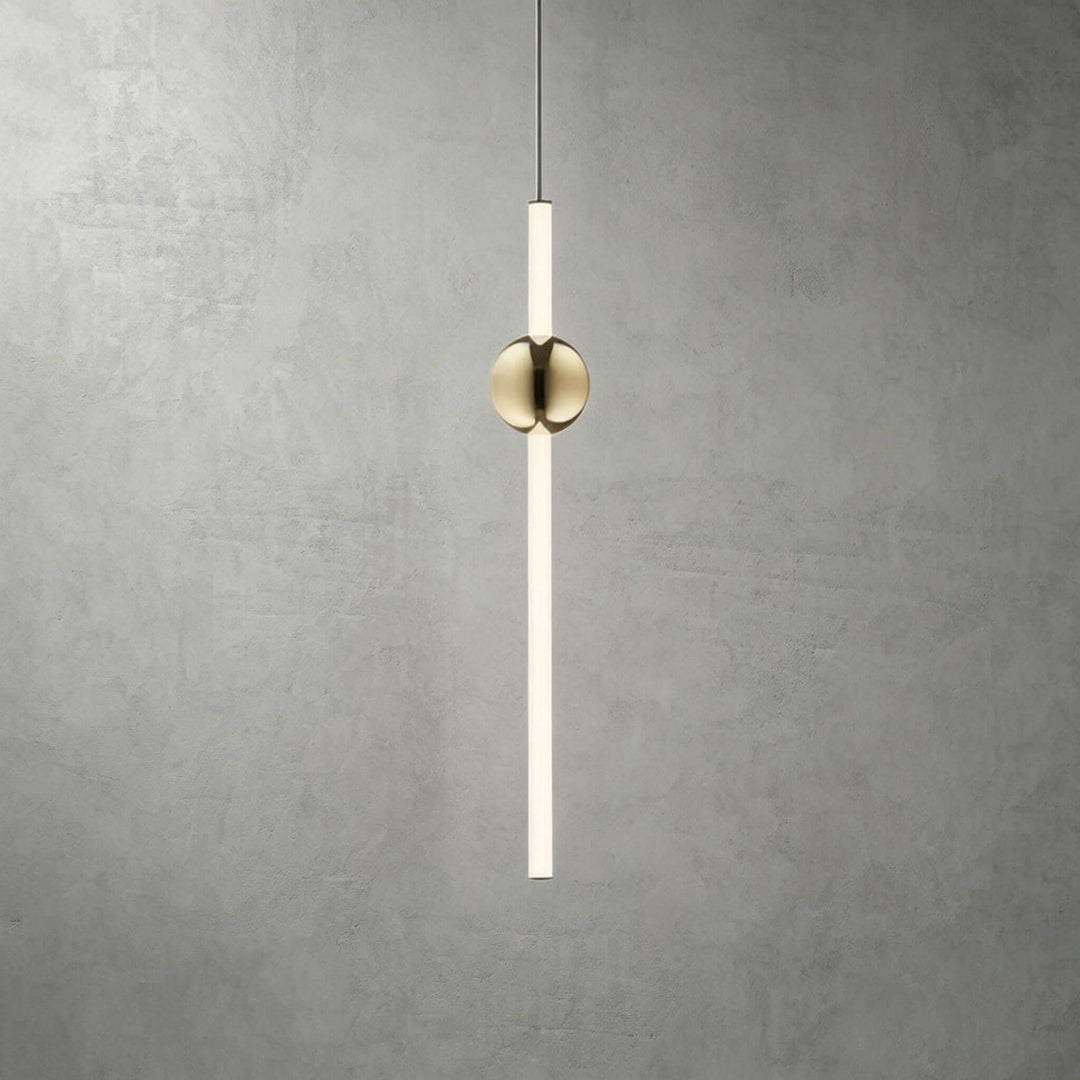 Nivaro Pendant Light - Nordic Linear Glass Decorative Lighting | Vinlighting