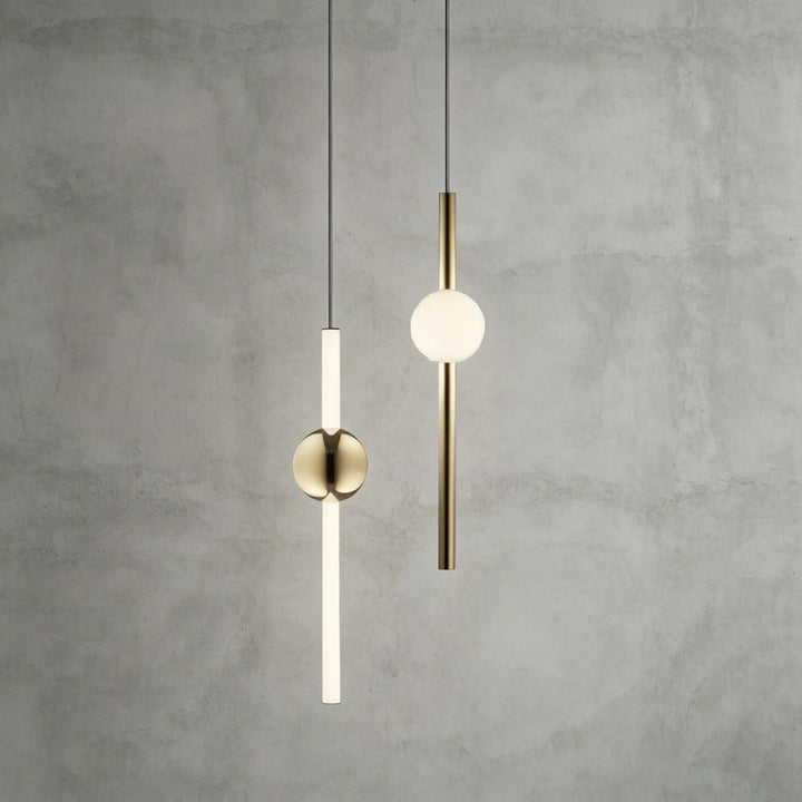 Nivaro Pendant Light - Nordic Linear Glass Decorative Lighting | Vinlighting