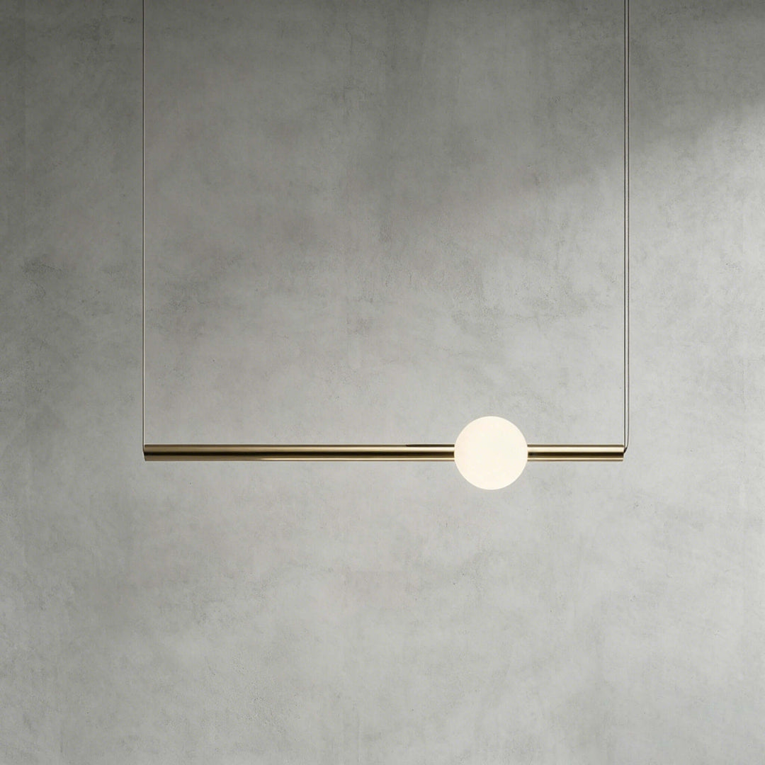 Nivaro Pendant Light - Nordic Linear Glass Decorative Lighting | Vinlighting