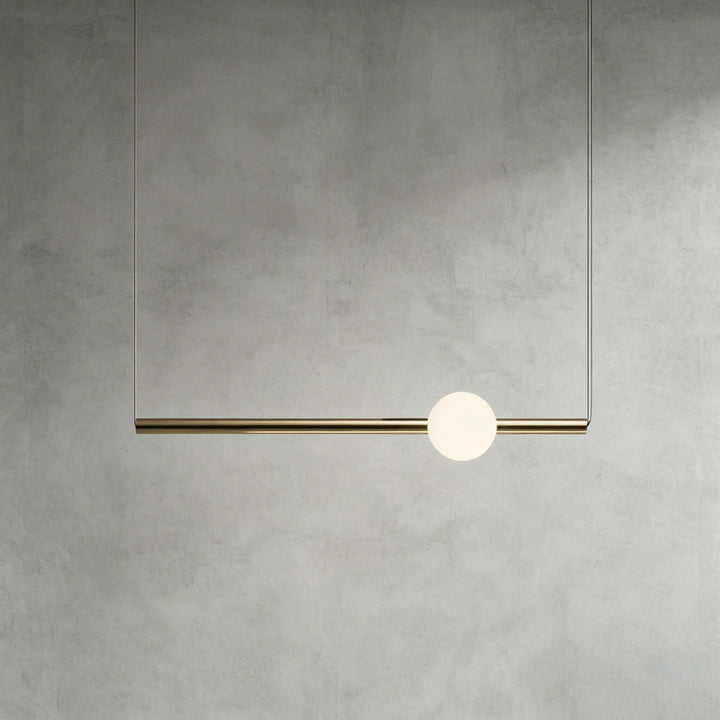 Nivaro Pendant Light - Nordic Linear Glass Decorative Lighting | Vinlighting