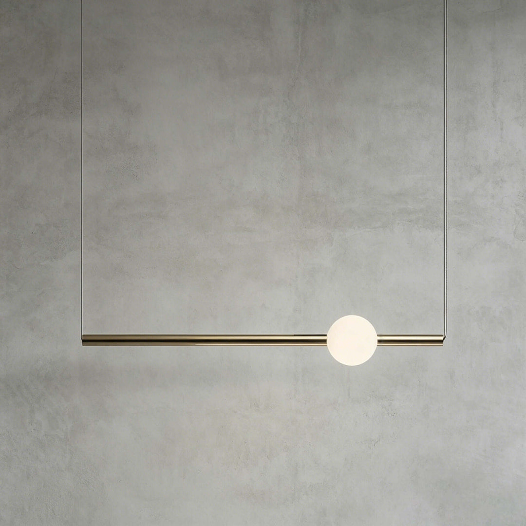 Nivaro Pendant Light - Nordic Linear Glass Decorative Lighting | Vinlighting
