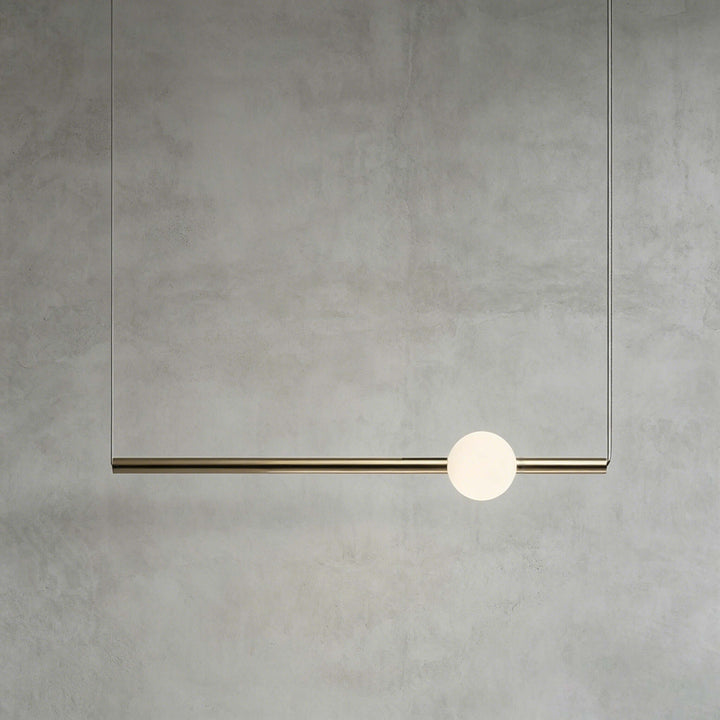 Nivaro Pendant Light - Nordic Linear Glass Decorative Lighting | Vinlighting
