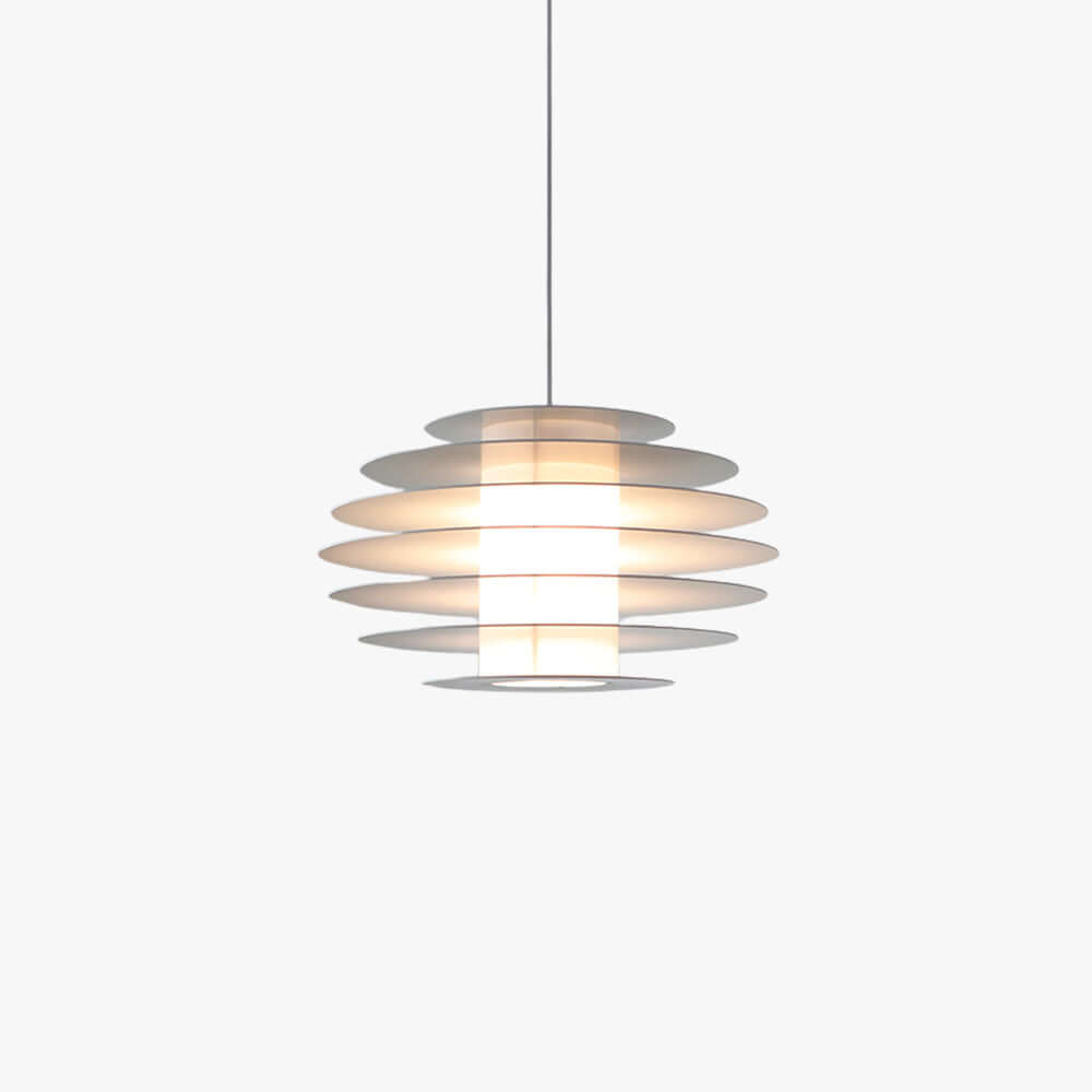 Nivro Pendant Light – Modern Cream Minimalist Acrylic Light