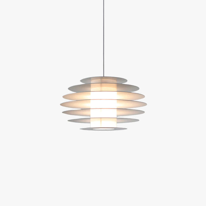 Nivro Pendant Light – Modern Cream Minimalist Acrylic Light