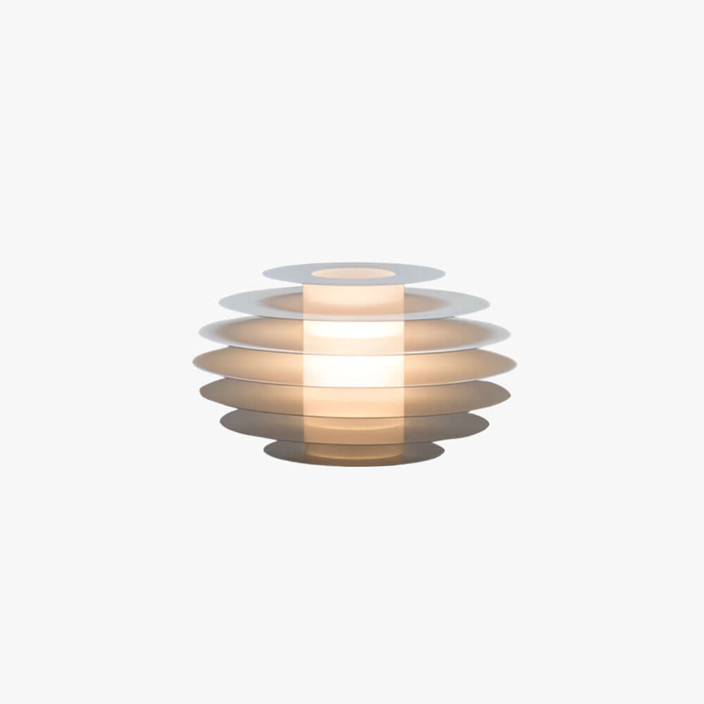 Nivro Table Lamp – Modern Cream Minimalist Acrylic Lamp