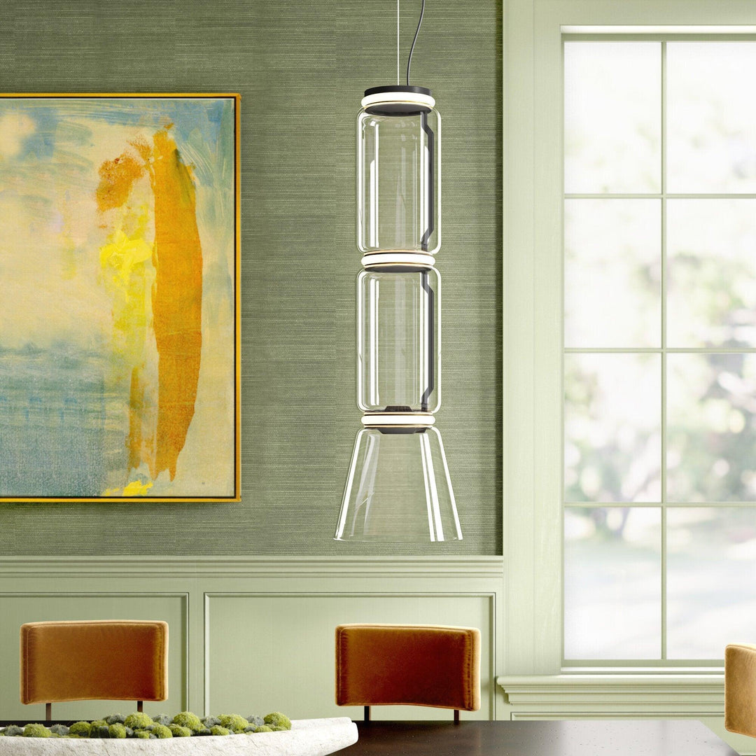 Noctilucous Pendant Light - Mid Century Glass Design | Vinlighting | Vinlighting