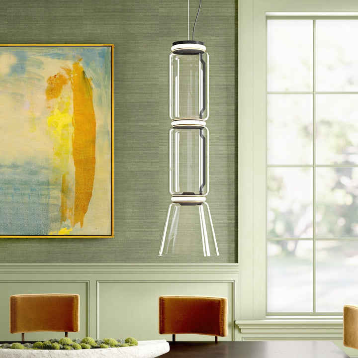 Noctilucous Pendant Light - Mid Century Glass Design | Vinlighting | Vinlighting