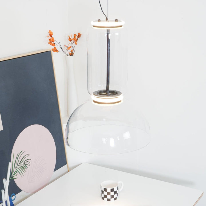 Noctilucous Pendant Light - Mid Century Glass Design | Vinlighting | Vinlighting