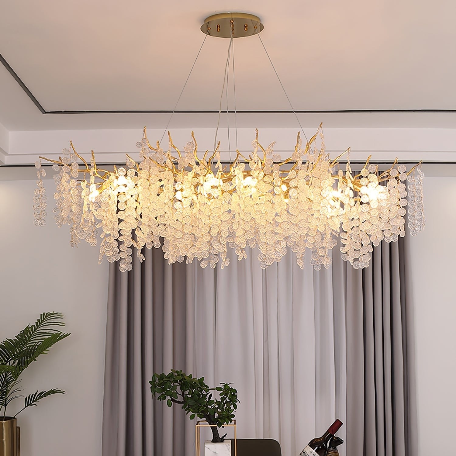 Noda Glass Chandelier