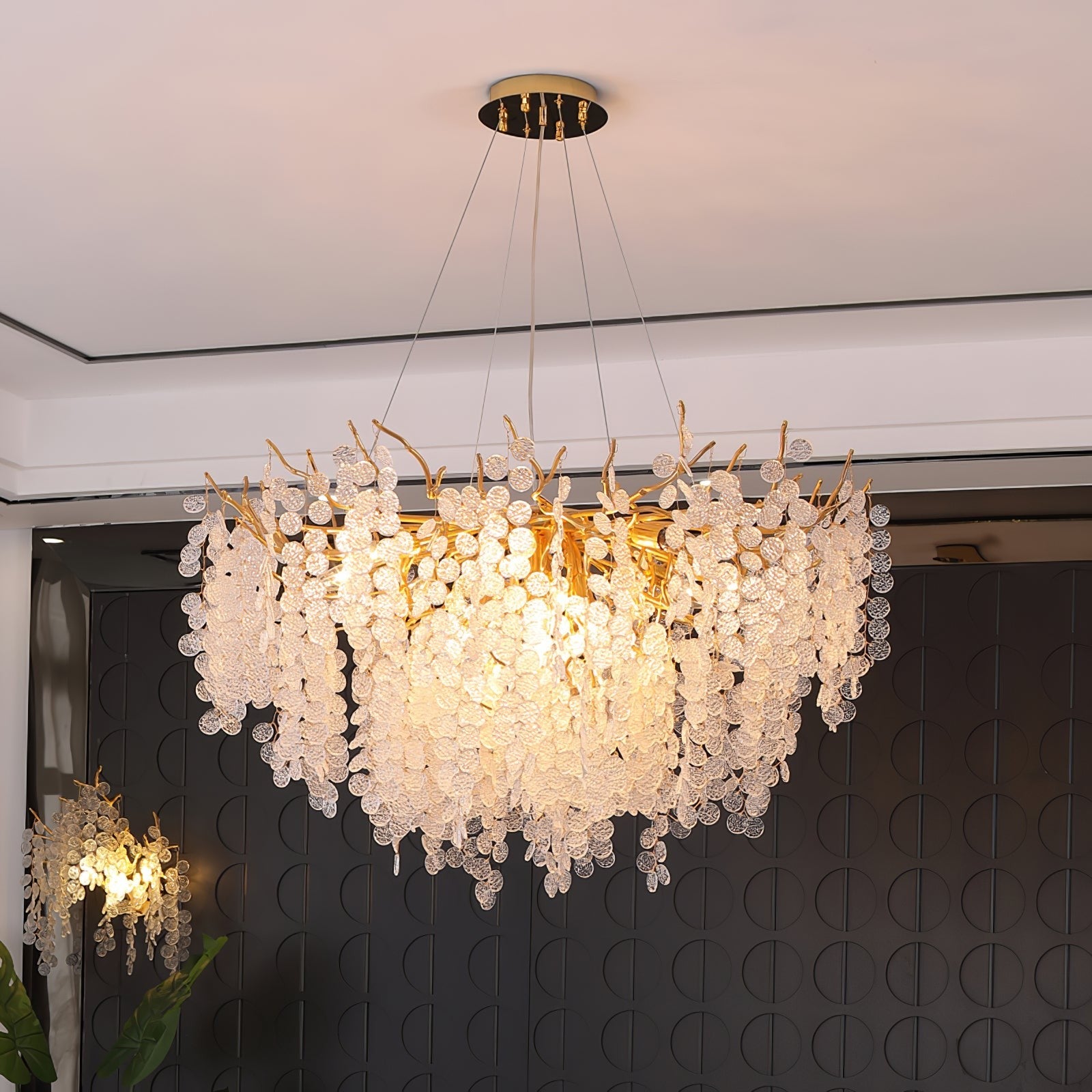 Noda Glass Chandelier