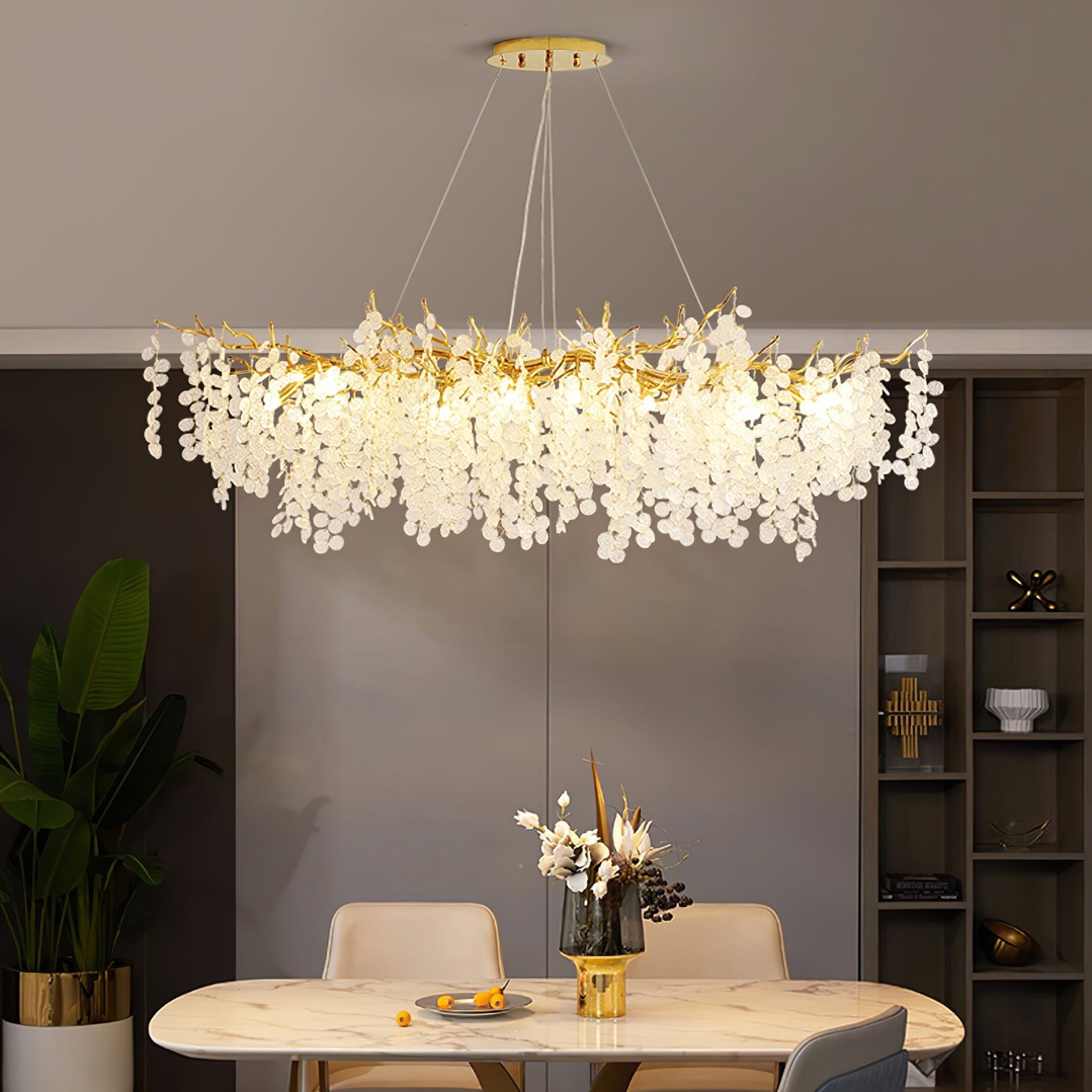 Noda Glass Chandelier