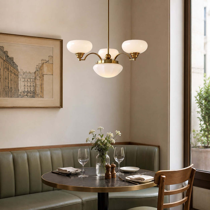 Noralis Vintage Glass Chandelier for Dining Room and Living Rooms | Vinlighting