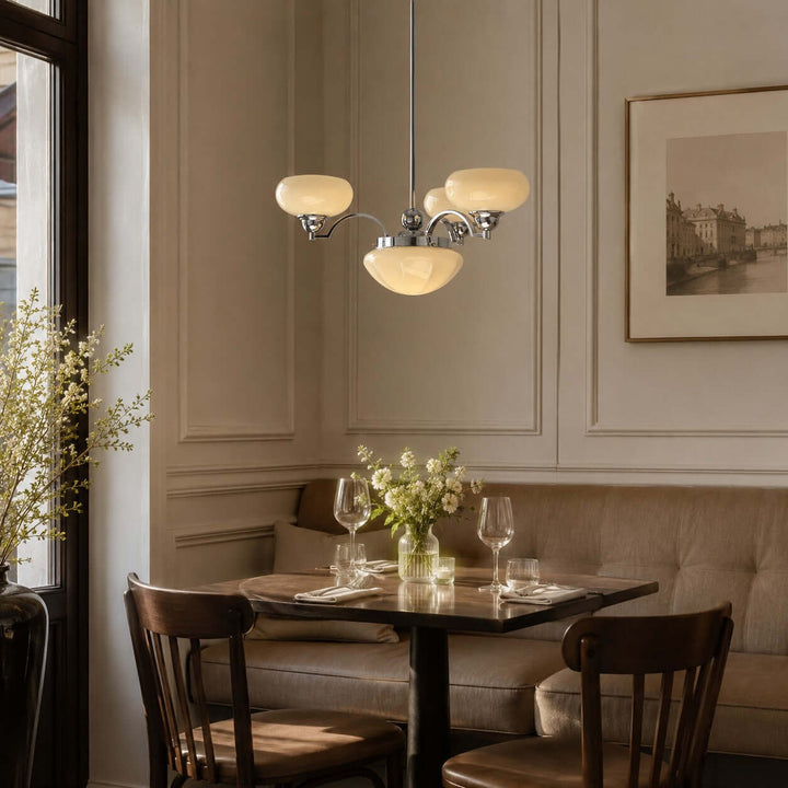 Noralis Vintage Glass Chandelier for Dining Room and Living Rooms | Vinlighting