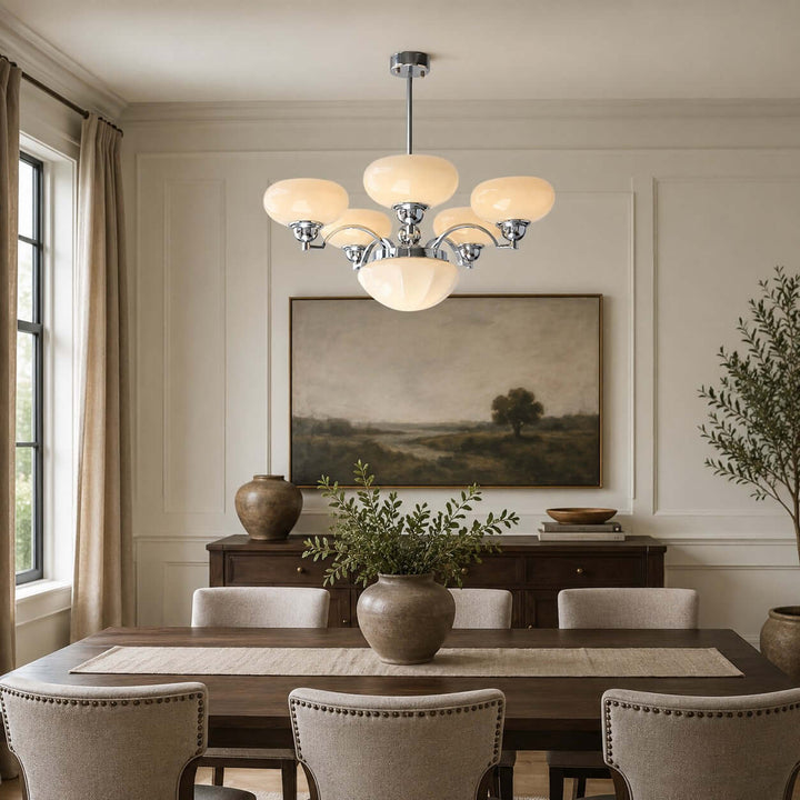 Noralis Vintage Glass Chandelier for Dining Room and Living Rooms | Vinlighting