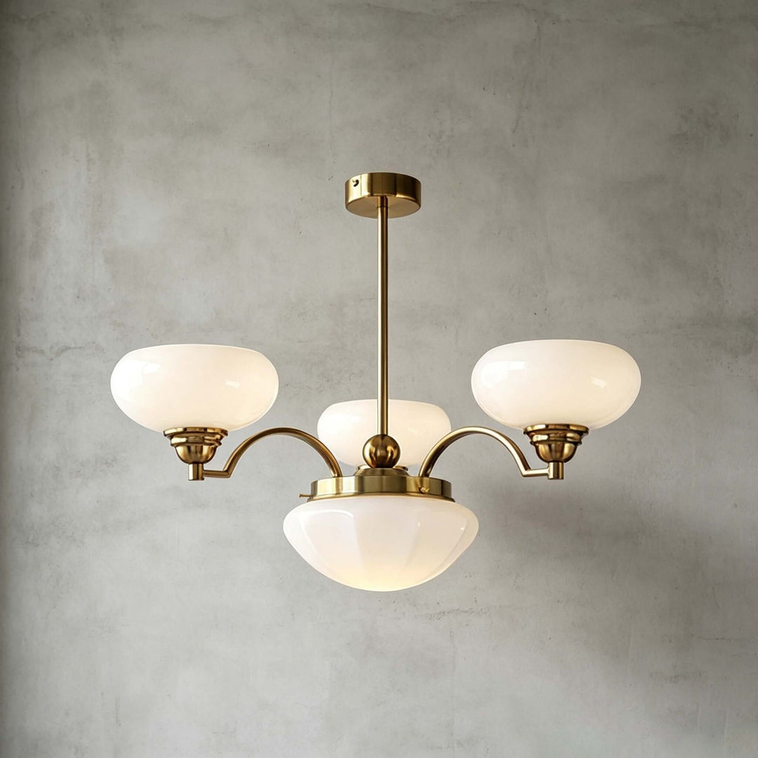 Noralis Vintage Glass Chandelier for Dining Room and Living Rooms | Vinlighting