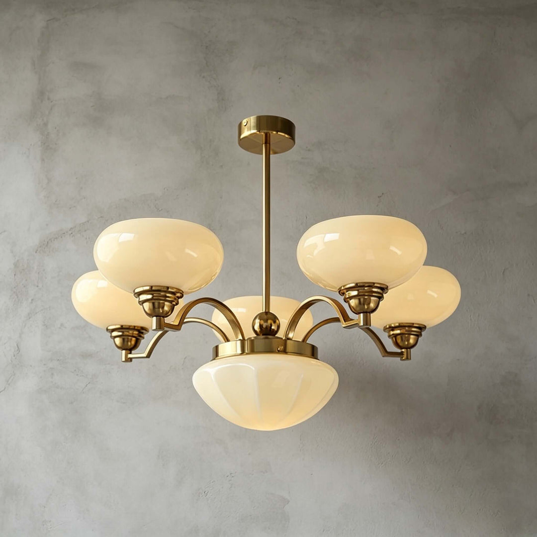 Noralis Vintage Glass Chandelier for Dining Room and Living Rooms | Vinlighting