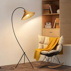 Nordic Woven Floor Lamp