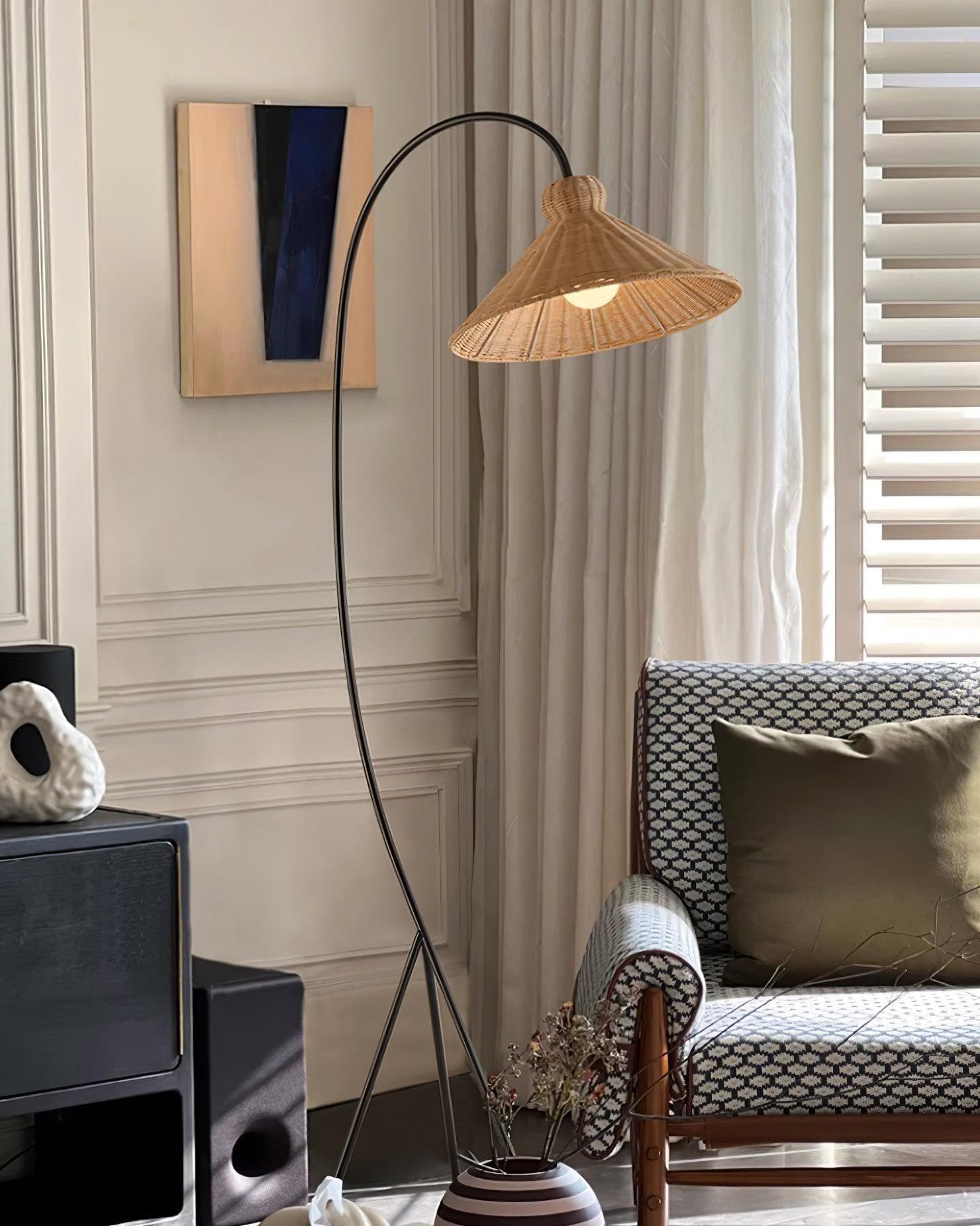 Nordic Woven Floor Lamp