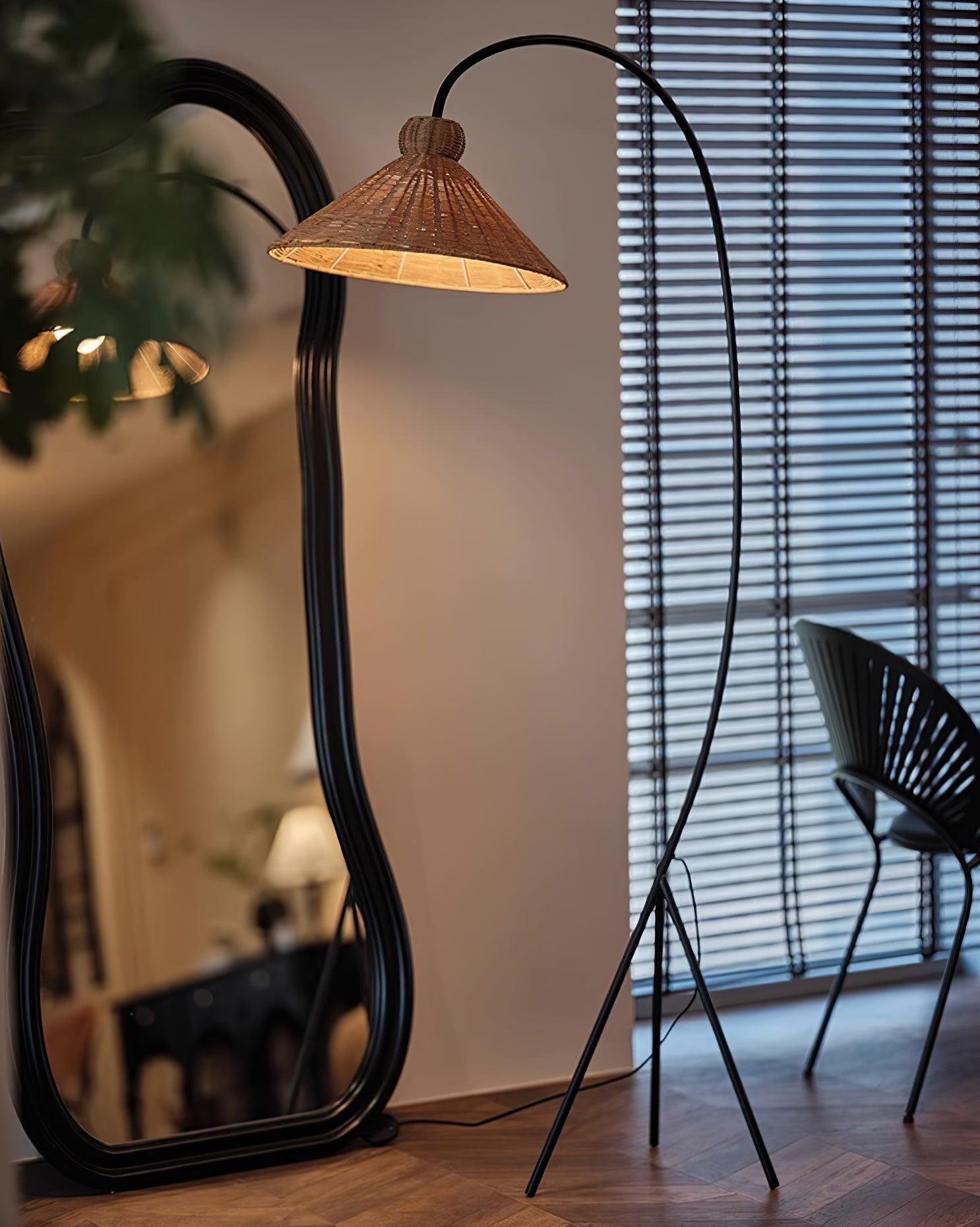 Nordic Woven Floor Lamp