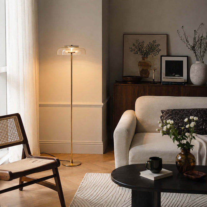 Noreva Contemporary LED Floor Lamp for Living Room &amp; Bedroom