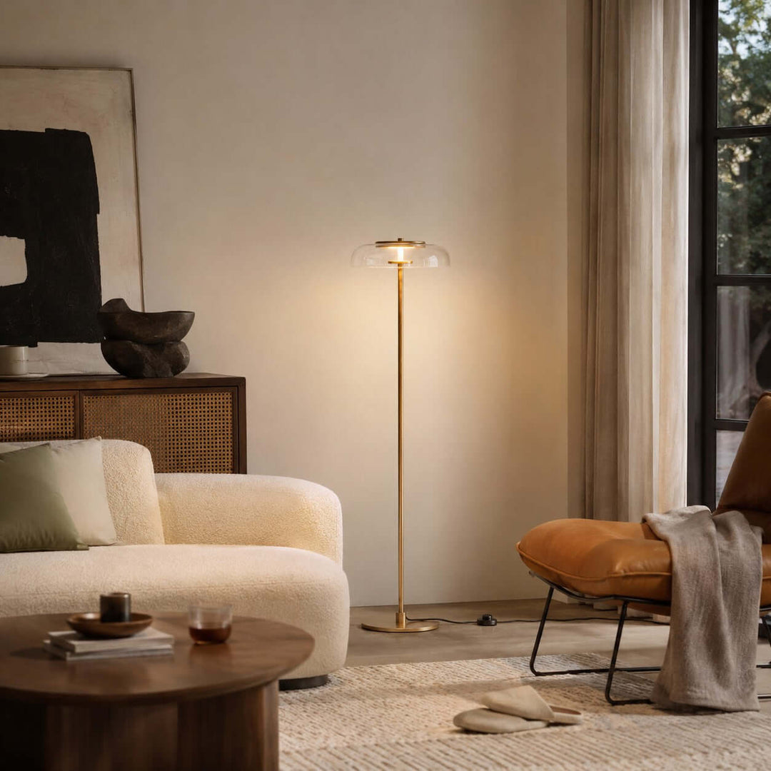 Noreva Contemporary LED Floor Lamp for Living Room &amp; Bedroom
