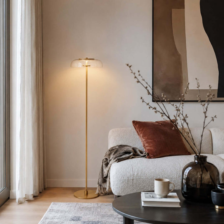Noreva Contemporary LED Floor Lamp for Living Room &amp; Bedroom