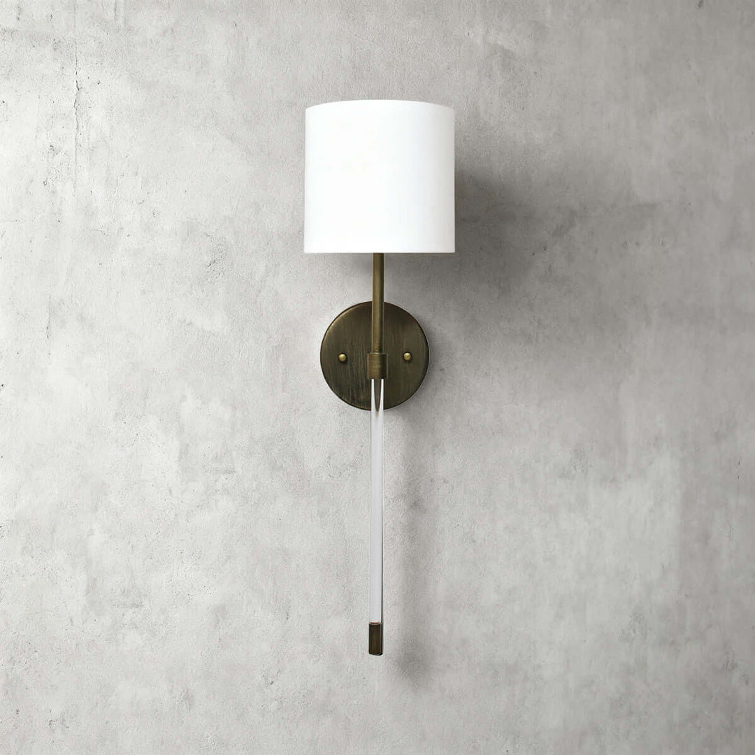 Norevia Wall Lamp – American Minimalist Fabric Light