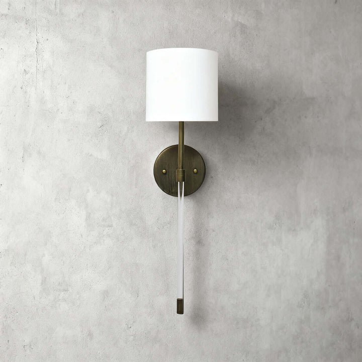 Norevia Wall Lamp – American Minimalist Fabric Light