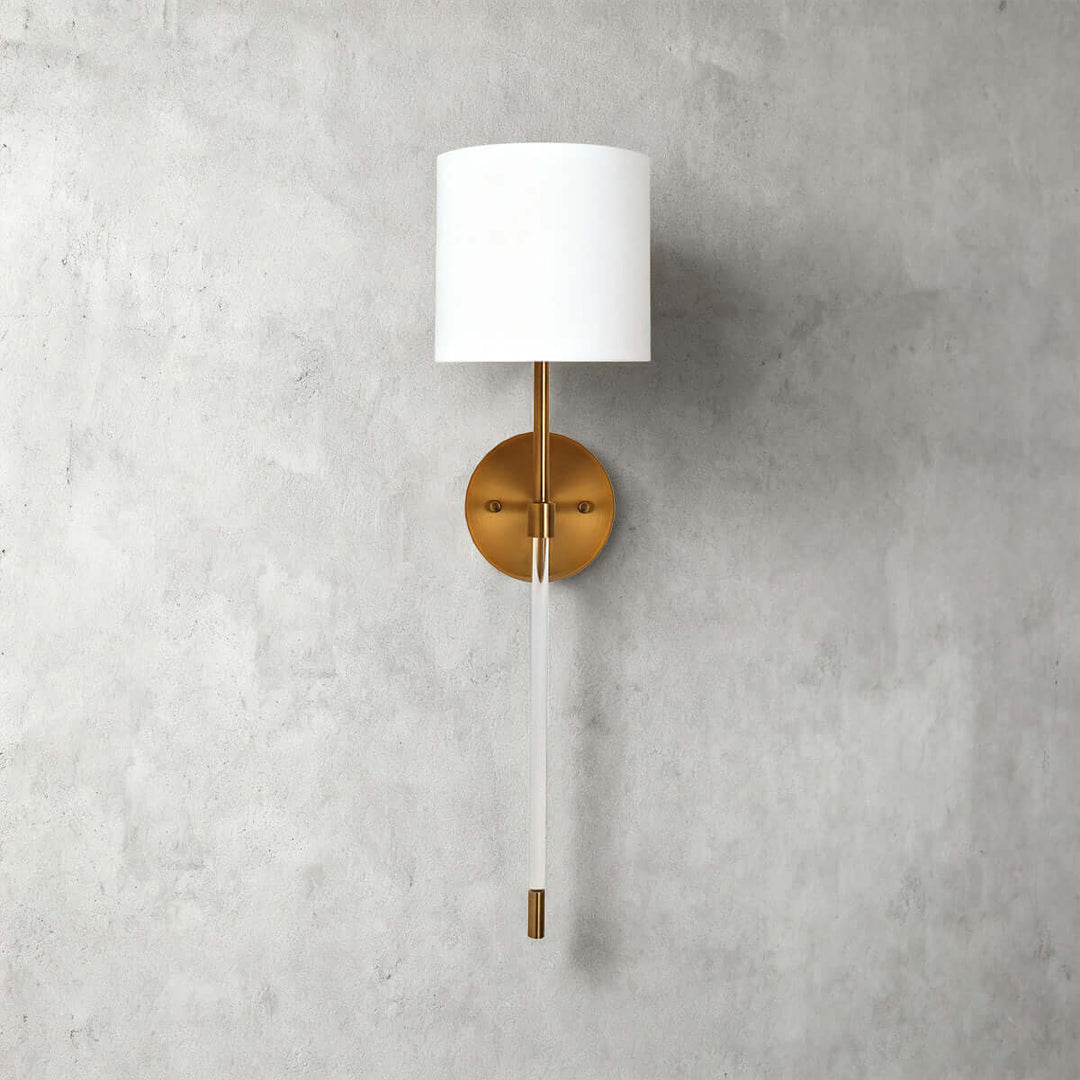 Norevia Wall Lamp – American Minimalist Fabric Light