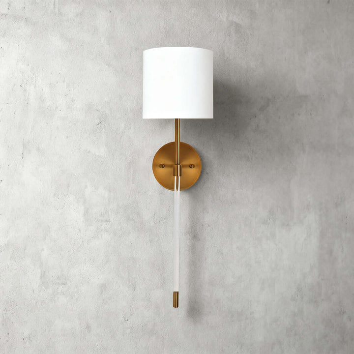 Norevia Wall Lamp – American Minimalist Fabric Light