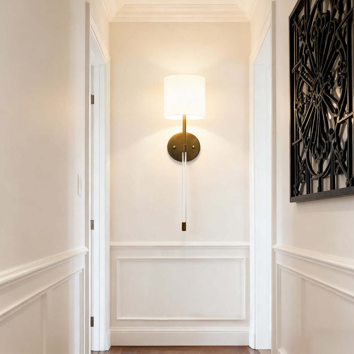 Norevia Wall Lamp – American Minimalist Fabric Light