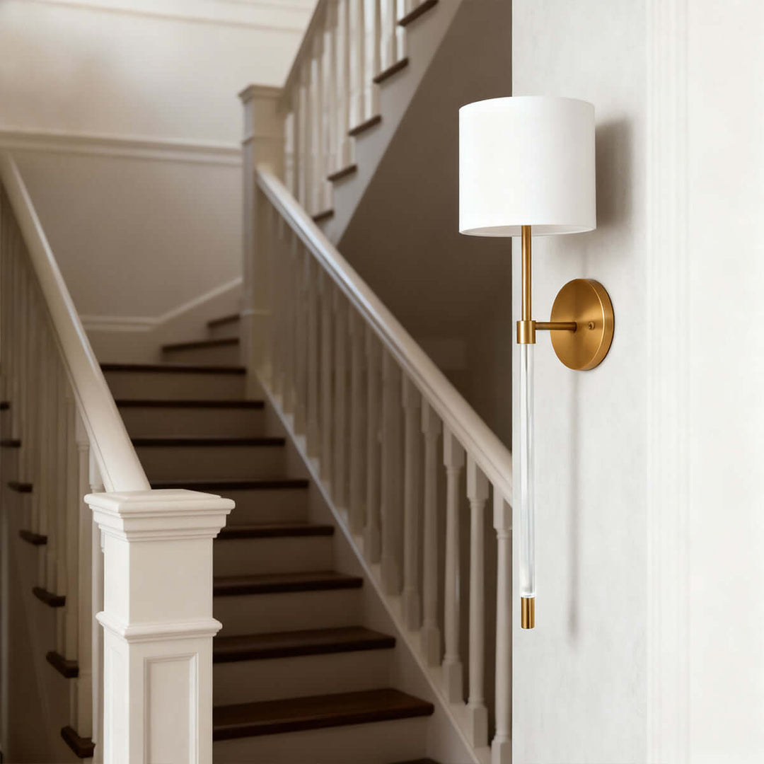 Norevia Wall Lamp – American Minimalist Fabric Light