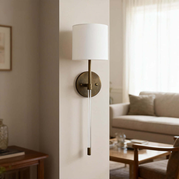 Norevia Wall Lamp – American Minimalist Fabric Light