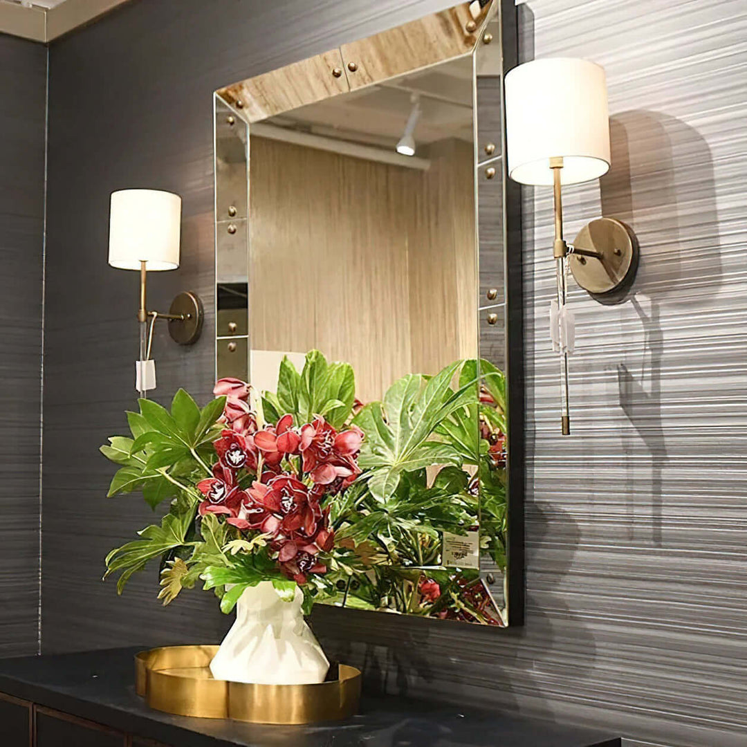 Norevia Wall Lamp – American Minimalist Fabric Light