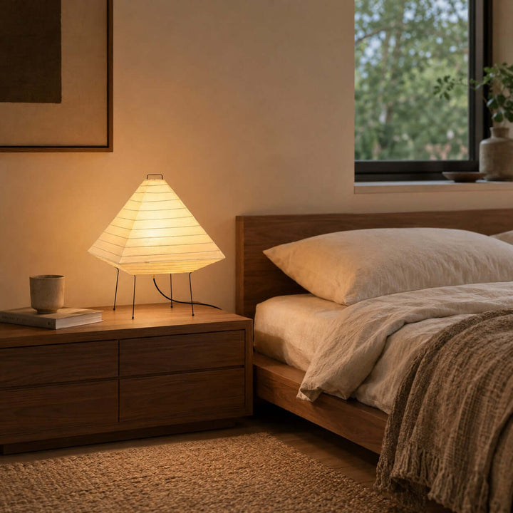 Norumi Table Lamp | Japanese minimalist Paper Light for Table Decor
