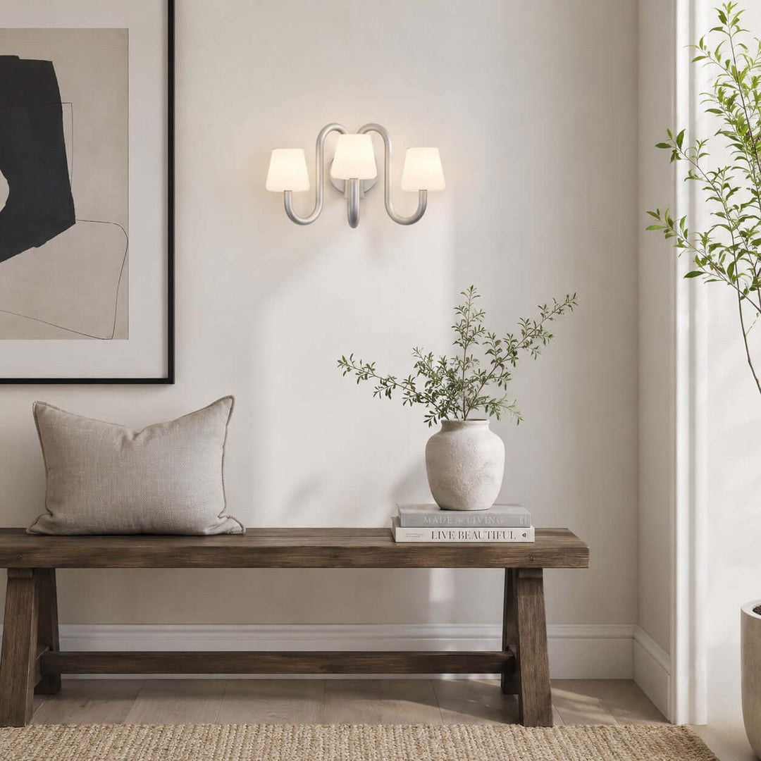 Norvex Wall Sconce – Modern Glass Wall Light for Entryway Decor | Vinlighting